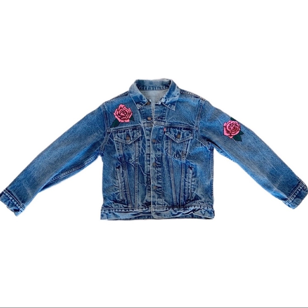 Vintage Levi's Hand Painted Grateful Dead Jacket - Picture 7 of 8